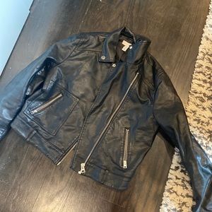 Top shop leather jacket